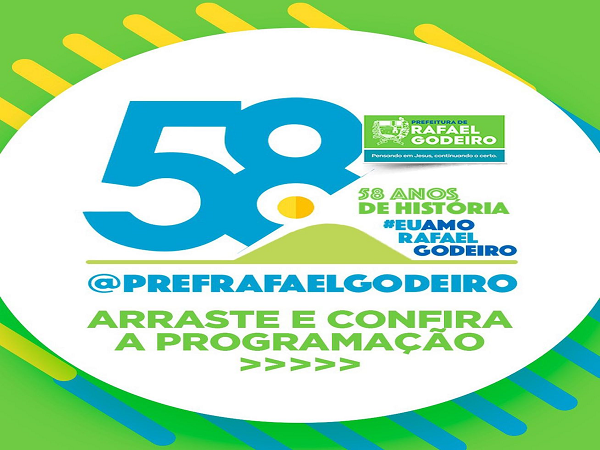 ACÃO CIDADANIA, 58 ANOS DE RAFAEL GODEIRO!